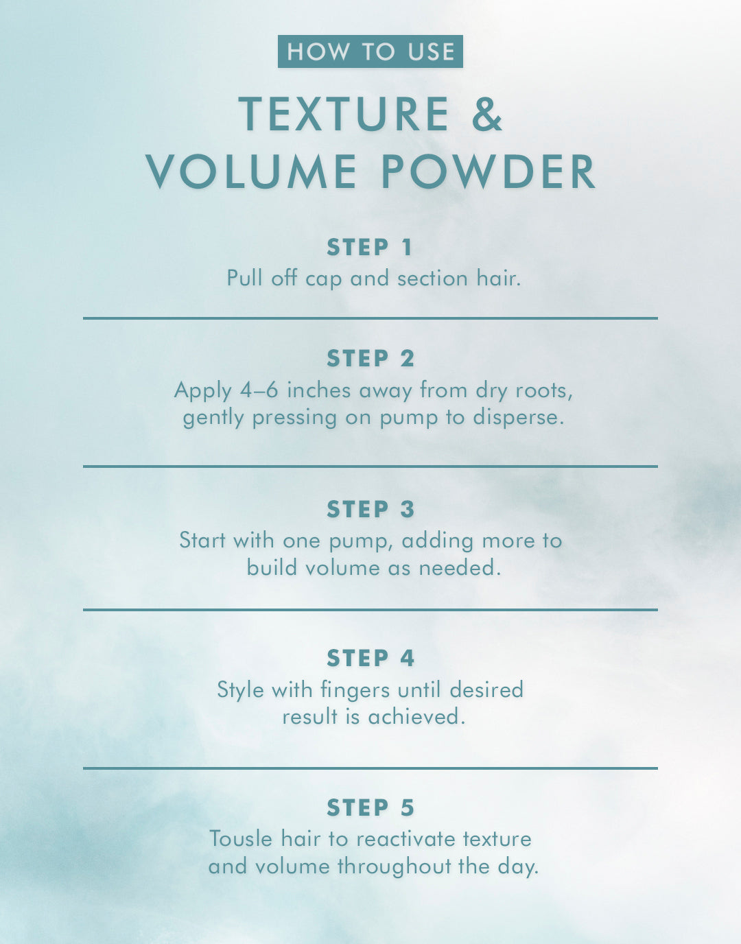 Texture & Volume Hair Powder